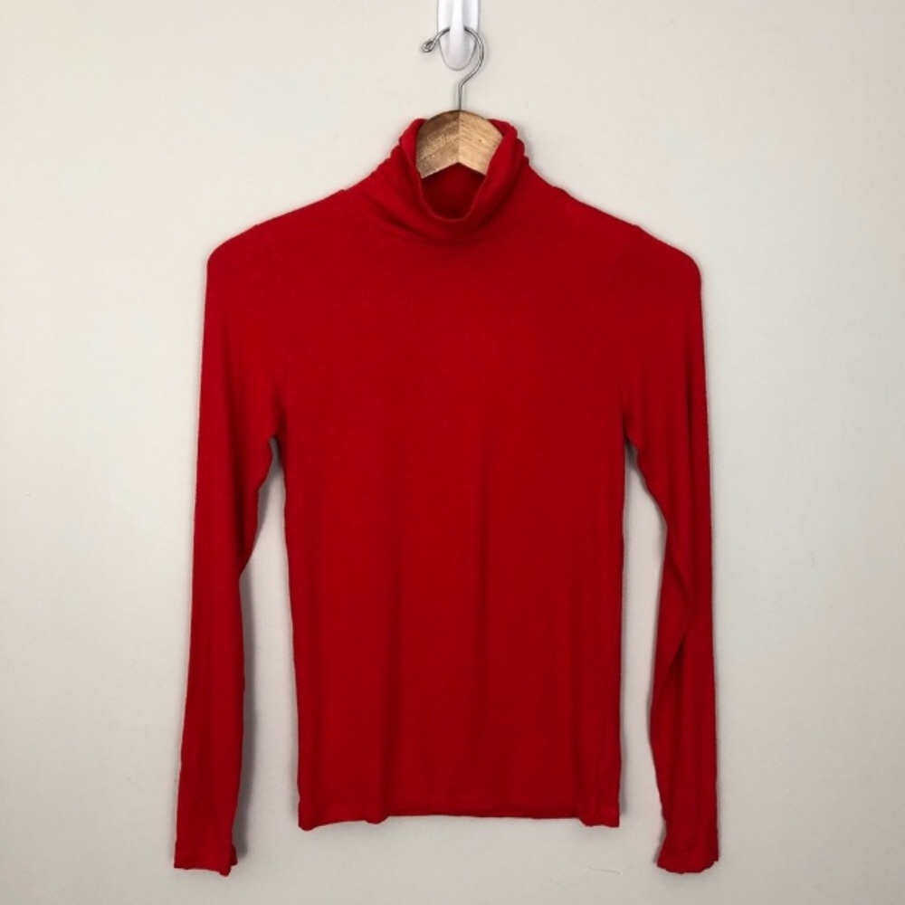 Aerie Real Soft Long Sleeve Ribbed Turtleneck